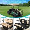10L0L Universal Golf Cart Rear Seat Cover Dress UP Older Golf Cart Durable Breathable Material Fit Like a Glove for Yamaha EZGO and Club Car, Easy to Install view 4