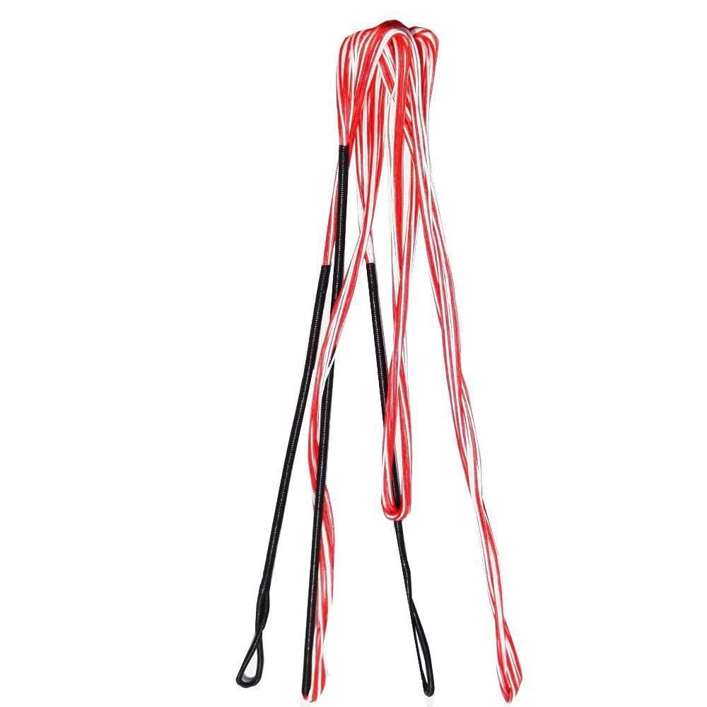 AMEYXGS Bowstrings Archery Fast Flight Bowstring 60" 62" 66" 68" 70" Dacron Bow String Replacement 16 Strands for Recurve Bow Longbow (Type 9 68 inch / 164 cm)