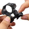 Modkin 1 Inch Scope Rings Set of 4, 2 Pieces High Profile Scope Mounts and 2 Pieces Medium Profile Scope Rings for Picatinny Rail view 2