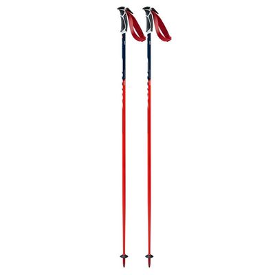 Swix WC Pro Slalom 7075 Aluminum Alpine Ski Pole in Red/Black, 115 cm