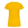 Spreadshirt Thelwell Pony Gallop Riding Rear View Licensed Womens Premium T-Shirt, L, Sun Yellow view 3