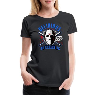 Spreadshirt H2O Delirious - Delirious Army Womens Premium T-Shirt, S, Black