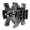 CDM GEAR ROC-X-PRO SERIES Barrel Clamp with 3 Slot Rail, Fits 1" Magazine Tubes | Low-Profile One-Piece CNC Aluminum Shotgun Mount, Dual Side Accessory Rails view 1