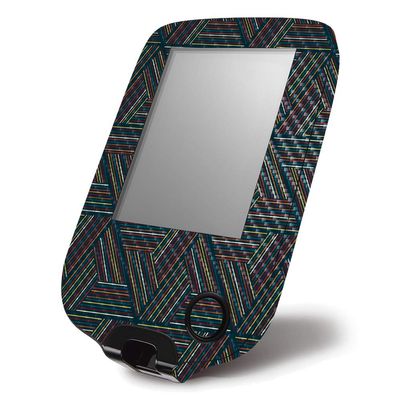 MightySkins Carbon Fiber Skin for Abbott Freestyle Libre 1 & 2 - Triangle Stripes | Protective, Durable Textured Carbon Fiber Finish | Easy to Apply, Remove, and Change Styles | Made in The USA