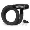 DANSI Unisex  Adults' Articulated Lock with 2 Keys, 20 x 1000 mm, Smoke Black, Matte Smoke Black, Unisex  Adults, Matte Smoke Black, 24 x 1200 mm view 1