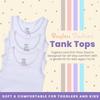 Buyless Fashion Girls Tank Tops - Sleeveless Cami Tanks Cotton Undershirts for Dance Gymnastics, Kids & Toddler Size (6 Pack) 6-7 view 4