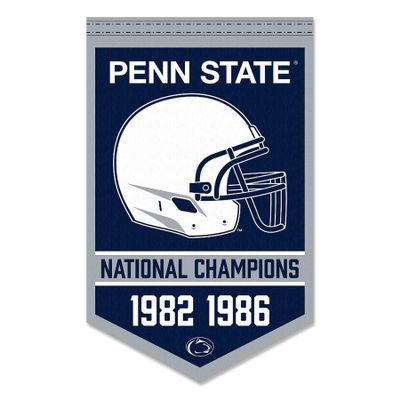 College Flags & Banners Co. Penn State Nittany Lions Football National Champions Banner