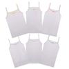 Buyless Fashion Girls Tank Tops - Sleeveless Cami Tanks Cotton Undershirts for Dance Gymnastics, Kids & Toddler Size (6 Pack) 7-8 view 1