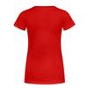 Spreadshirt RN Registered Nurse Rod Asclepius Womens Premium T-Shirt, L, red view 3