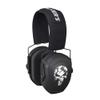 Walker's Game Ear GWP-RSMPAS-BK-Pun Razor Passive - Black Punisher Logo view 1