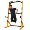 Powertec Fitness Workbench Half Rack, Yellow - Exercise Equipment for Home Gym - Squat Rack and Weight Lifting Station - Professional Workout Equipment view 1