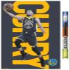 Trends International NBA Golden State Warriors - Stephen Curry 18 Wall Poster, 22.375" x 34", Premium Poster & Clip Bundle view 1
