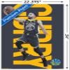 Trends International NBA Golden State Warriors - Stephen Curry 18 Wall Poster, 22.375" x 34", Premium Poster & Clip Bundle view 3