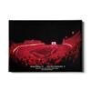 College Wall Art Georgia Bulldogs - Sanford Red Lights Georgia vs. Notre Dame view 1