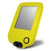 MightySkins Carbon Fiber Skin for Abbott Freestyle Libre 1 & 2 - Solid Yellow | Protective, Durable Textured Carbon Fiber Finish | Easy to Apply, Remove, and Change Styles | Made in The USA view 1