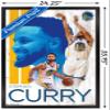 Trends International NBA Golden State Warriors - Stephen Curry 19 Wall Poster, 22.375" x 34", Black Framed Version view 3