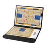 LHIABNN Leather Magnetic Basketball Dry Erase Coaching Board,Foldable Basketball Tactic Marker Coach Board with Marker Pen and Earser view 2