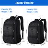 MATEIN Baseball Bag, Large Softball Bag with Shoe Compartment, Bat Bags for Men and Adult, Baseball Backpack with Fence Hook Hold TBall Bat, Batting Mitten, Helmet, Teeball Gear, Black view 2