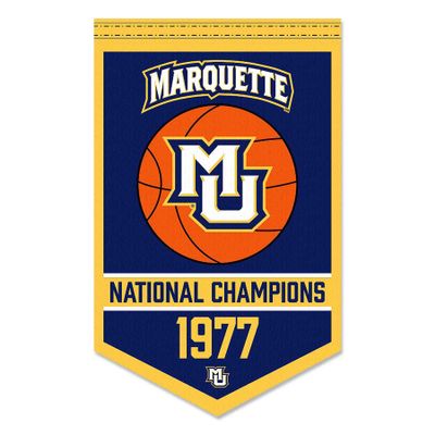 Marquette Golden Eagles Basketball National Champions Banner