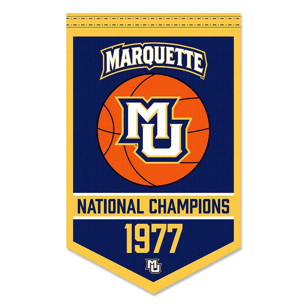 Marquette Golden Eagles Basketball National Champions Banner