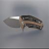 DEFCON Jungle Knife Cutter 8.4" D2 Titanium EDC Folding Pocket Knife with Real Carbon Fiber view 2