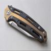 DEFCON Jungle Knife Cutter 8.4" D2 Titanium EDC Folding Pocket Knife with Real Carbon Fiber view 3