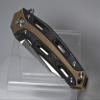 DEFCON Jungle Knife Cutter 8.4" D2 Titanium EDC Folding Pocket Knife with Real Carbon Fiber view 4