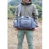 DBTAC Gun Range Bag Small | Tactical 2x Pistol Shooting Range Duffle Bag with Lockable Zipper for Handguns and Ammo (Gray) view 2