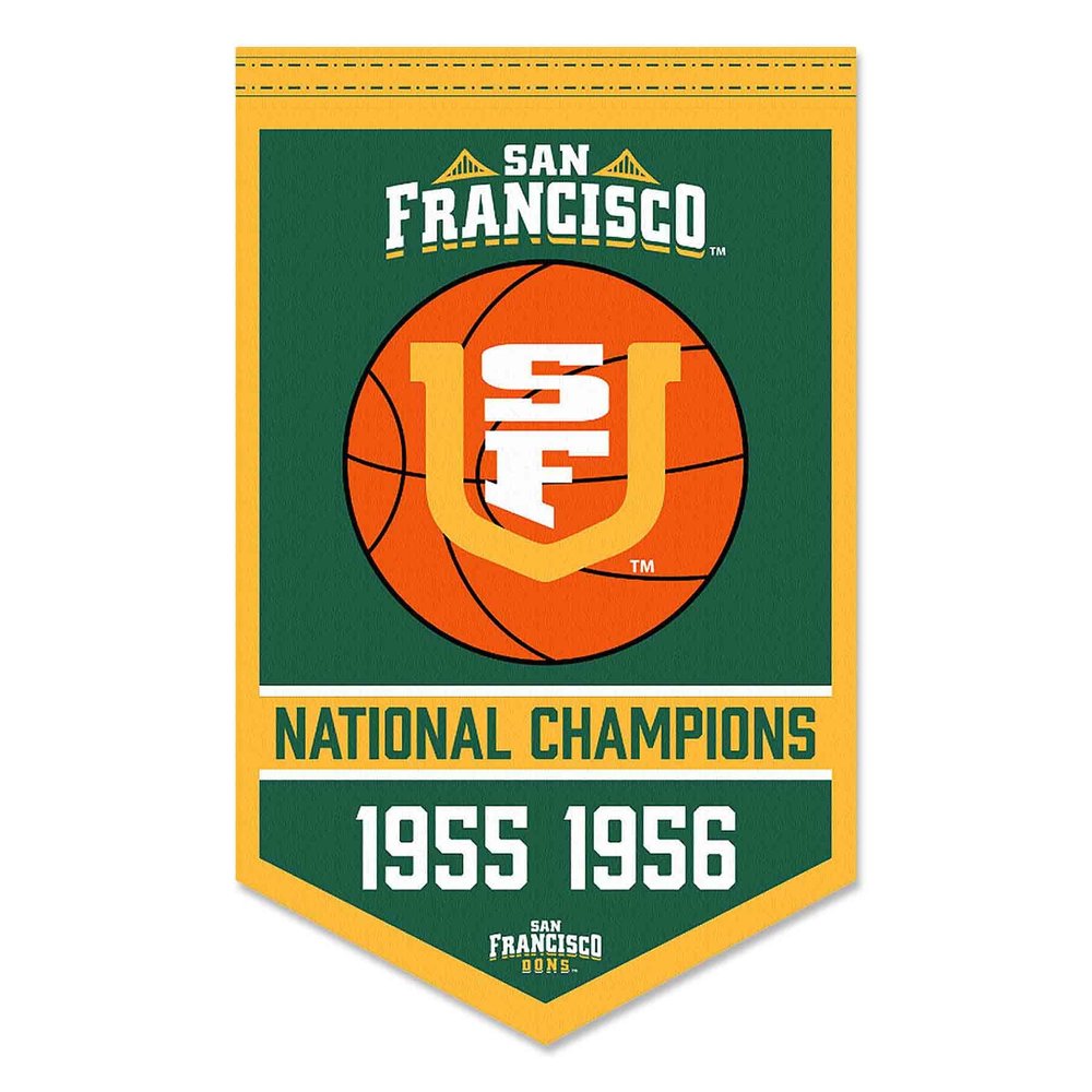 San Francisco Dons Basketball National Champions Banner