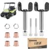 10L0L Complete Front End King Pin Kit for Club Car Precedent 2003.5-up Gas/Electric Golf Cart, OEM# 102287201 103638601 103638801 view 1