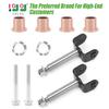 10L0L Complete Front End King Pin Kit for Club Car Precedent 2003.5-up Gas/Electric Golf Cart, OEM# 102287201 103638601 103638801 view 2