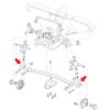 10L0L Complete Front End King Pin Kit for Club Car Precedent 2003.5-up Gas/Electric Golf Cart, OEM# 102287201 103638601 103638801 view 3