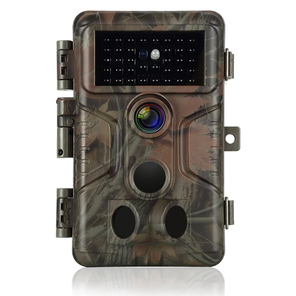 Agitato Professional Game & Trail Camera, 64MP 1296P MP4 Video Deer Cam 0.1S Trigger 100ft Night Vision Motion Activated Waterproof IP66 for Outdoor Wildlife Hunting & Home Farmlalnd Surveillance