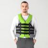 XGEAR Adult USCG Life Jacket Vest Water Sports (Lime, XXL) view 2