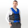XGEAR Adult USCG Life Jacket Vest Water Sports (Blue, 3XL) view 2