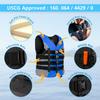 XGEAR Adult USCG Life Jacket Vest Water Sports (Blue, 3XL) view 3