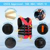 XGEAR Adult USCG Life Jacket Vest Water Sports (Red, 3XL) view 3