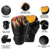 Odoland 2-in-1 Kids Boxing Gloves and Punching Mitts Set, Boxing Mitts Focus Pads, Youth Boxing Fight Gloves Equipment for Taekwondo, Kickboxing, Karate, Muay Thai, MMA Training view 3