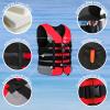 Leader Accessories Adult Universal Personal Flotation Device USCG Approved Life Jacket Vest (Red, 2XL) view 2