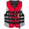 Leader Accessories Adult Universal Personal Flotation Device USCG Approved Life Jacket Vest (Red, XL) view 1