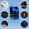 Leader Accessories Adult Universal Personal Flotation Device USCG Approved Life Jacket Vest (Blue, 4XL) view 2