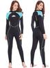 XUKER Wetsuit Women, 2mm Neoprene Long Sleeve Full Body Back Zip Wet Suit in Cold Water for Diving Surfing Snorkeling Kayaking Swimming Scuba Water Sports view 1
