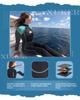 XUKER Wetsuit Women, 2mm Neoprene Long Sleeve Full Body Back Zip Wet Suit in Cold Water for Diving Surfing Snorkeling Kayaking Swimming Scuba Water Sports view 3