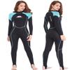 XUKER Wetsuit Women, 2mm Neoprene Long Sleeve Full Body Back Zip Wet Suit in Cold Water for Diving Surfing Snorkeling Kayaking Swimming Scuba Water Sports view 1