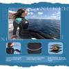 XUKER Wetsuit Women, 2mm Neoprene Long Sleeve Full Body Back Zip Wet Suit in Cold Water for Diving Surfing Snorkeling Kayaking Swimming Scuba Water Sports view 3