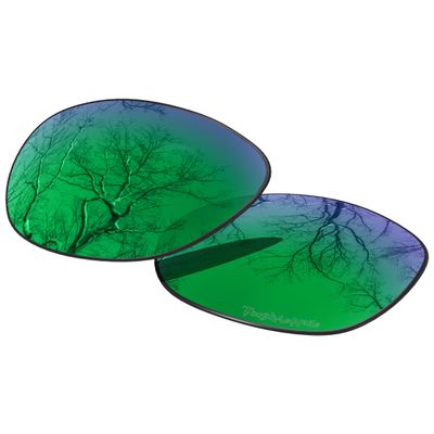 ToughAsNails Replacement Lenses for Oakley Crosshair New 2012 Sunglasses - HyperVision Plus Green Chrome - Polarized Ultra