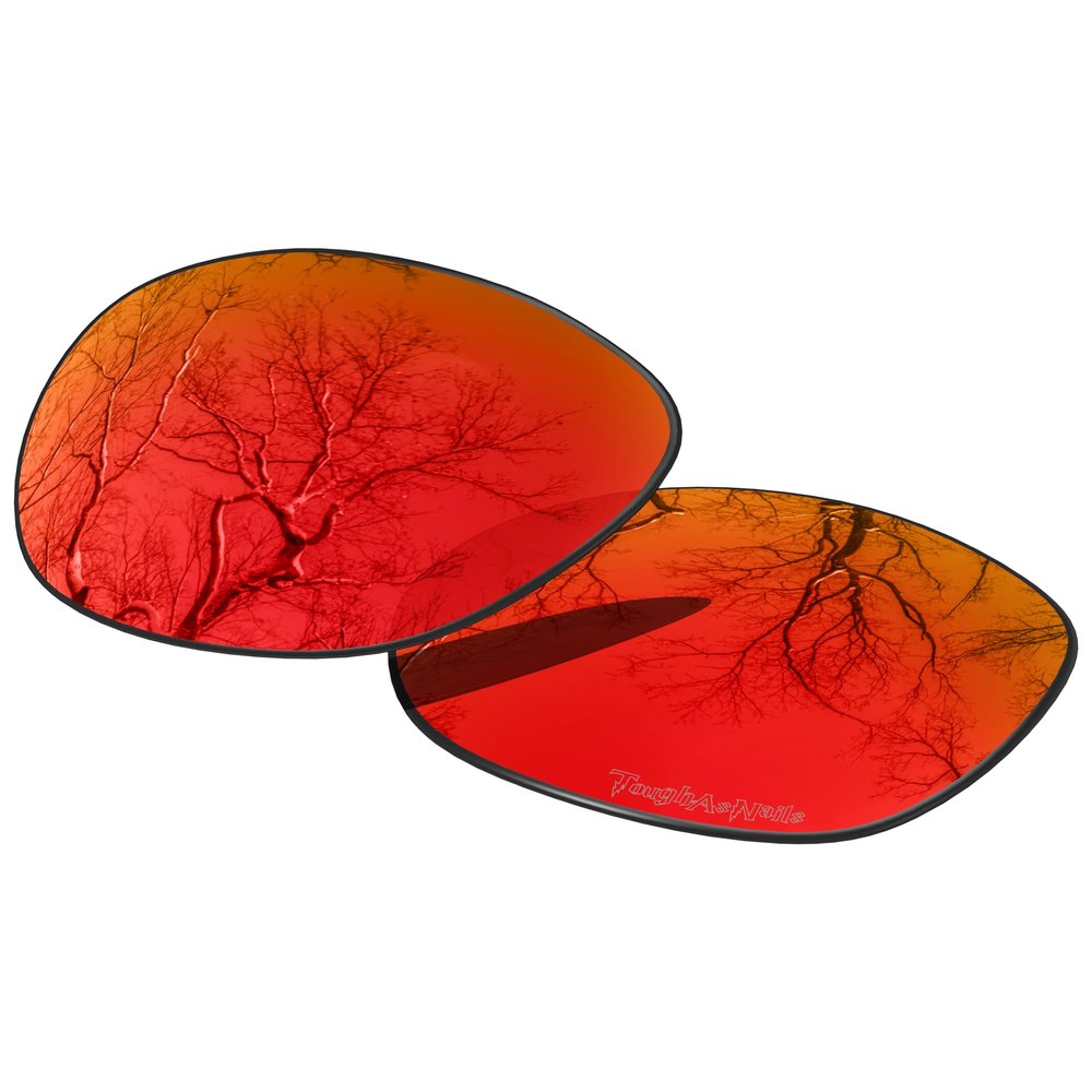 ToughAsNails Replacement Lenses for Oakley Crosshair New 2012 Sunglasses - HyperVision Plus Red Chrome - Polarized Ultra