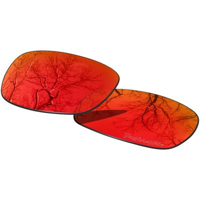 ToughAsNails Replacement Lenses for Oakley Crosshair 2.0 OO4044 Sunglasses - HyperVision Plus Red Chrome - Polarized Ultra