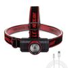 lliang Head Flashlight Led Headlight Flashlight USB Rechargeable Torch Camping Hiking Night Fishing Light view 1