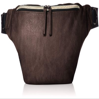 Propeller Heads 11-1729 Horizontal Body Bag with Marled Synthetic Leather, dark brown, One Size